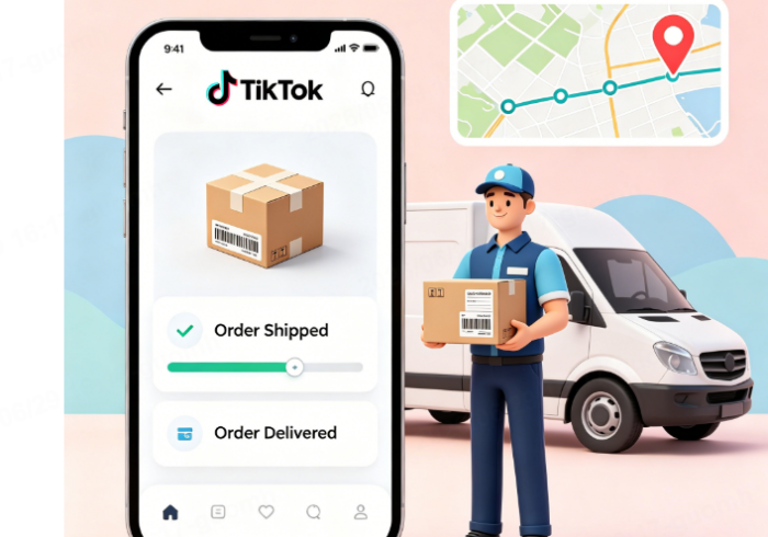 how to track tiktok order